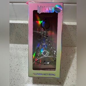 Wicked Glinda Crown Keyring with Silver Crown Accents Official NIB Limited Ed